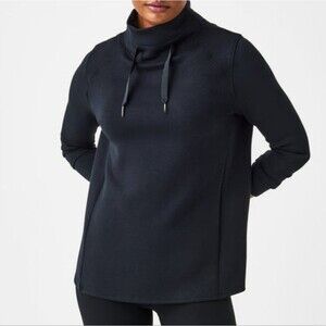 SPANX | Women Black AirEssentials Got Ya Covered Pullover Sweater 2X Comfy Soft